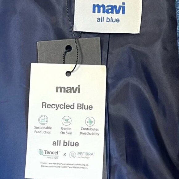 NWT Mavi Silvia Denim Blazer - Picture 7 of 8